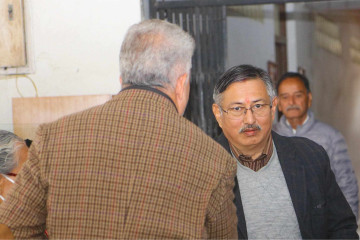 जेलबाट छुटेपछि पहिलोपटक सानेपामा झुल्किए बालकृष्ण खाँण